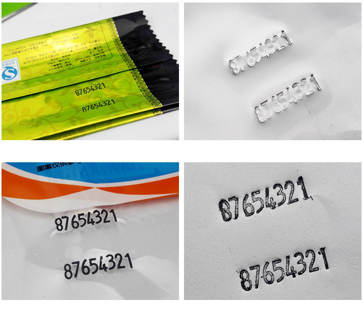 High Quality Electric corrugated plastic inkjet date hot stamp code printer