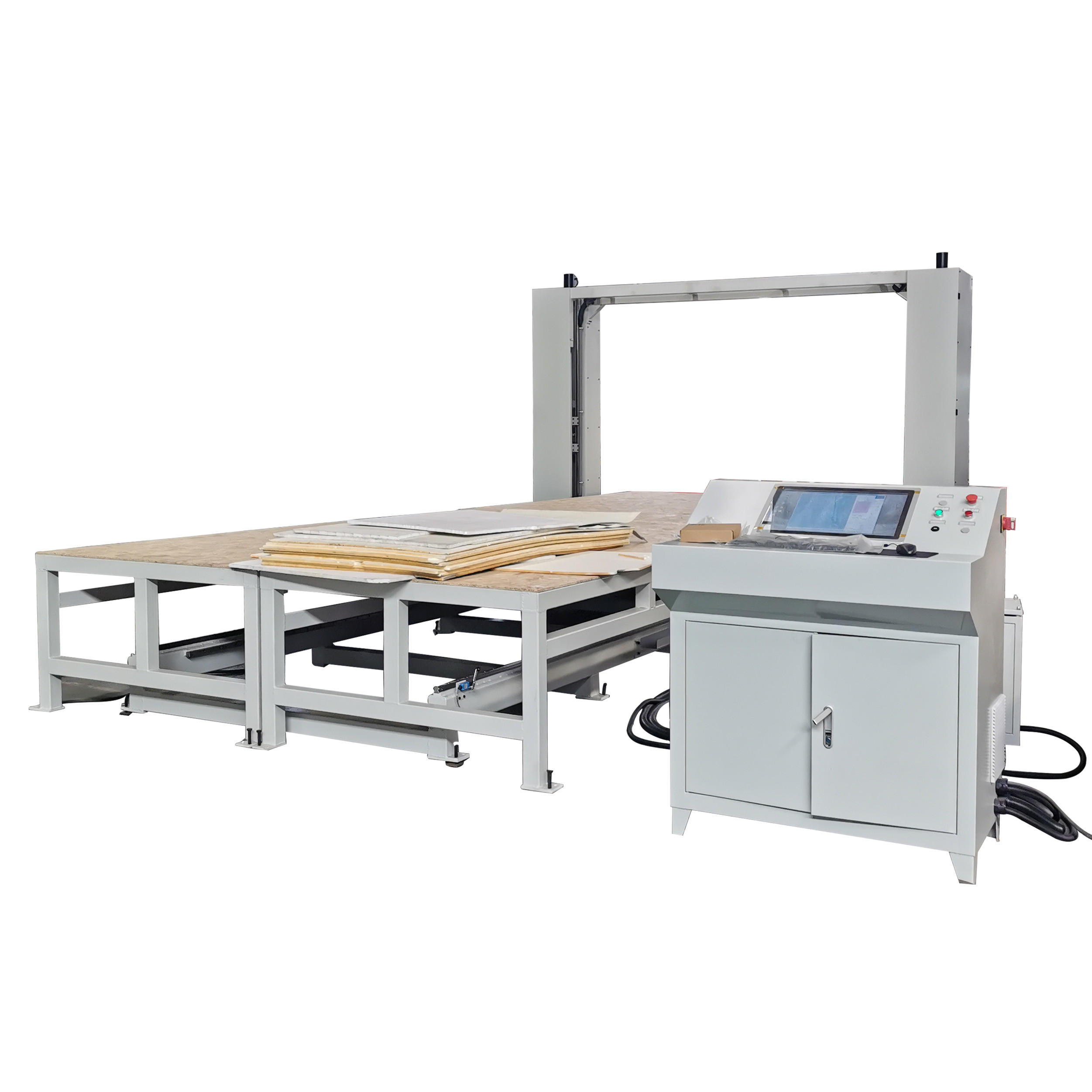 Full Automatic EPS Polystyrene CNC Hot Wire Foam Cutting Machine CE