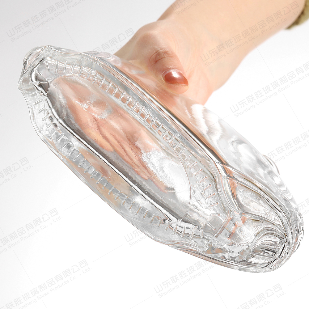 Transparent Glass Liquor Bottle For Custom Gin Vodka Tequila 700ml