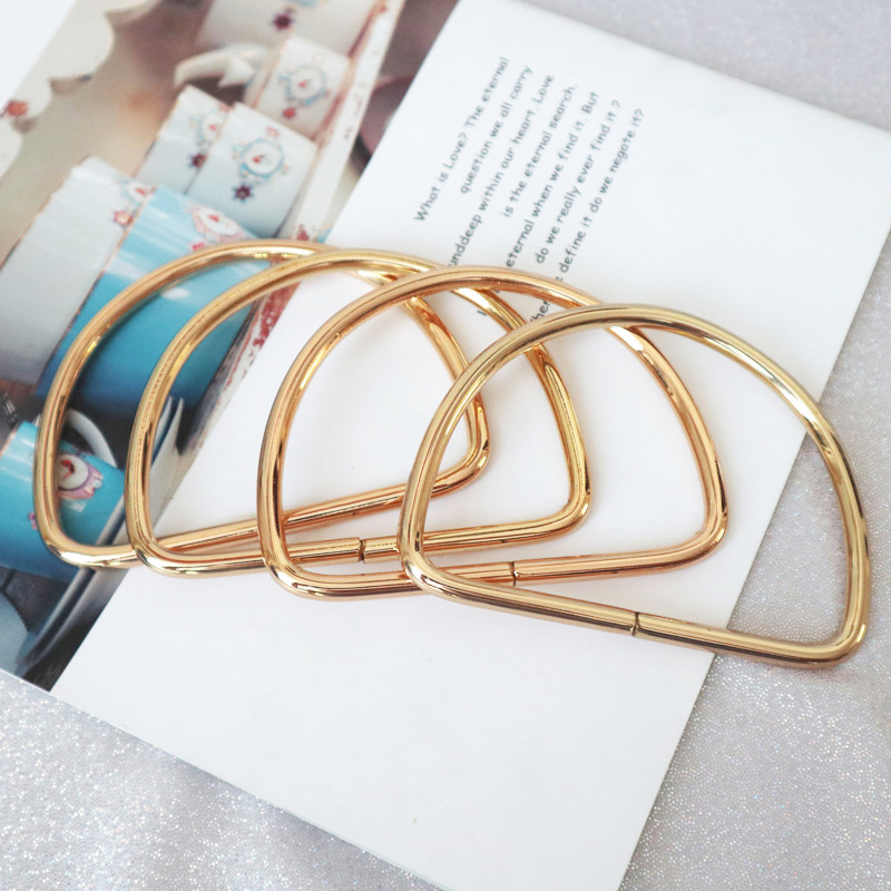 Colorfast Cat Ear Metal Bag Handles Smooth Edge For Wallet And Clutch ODM