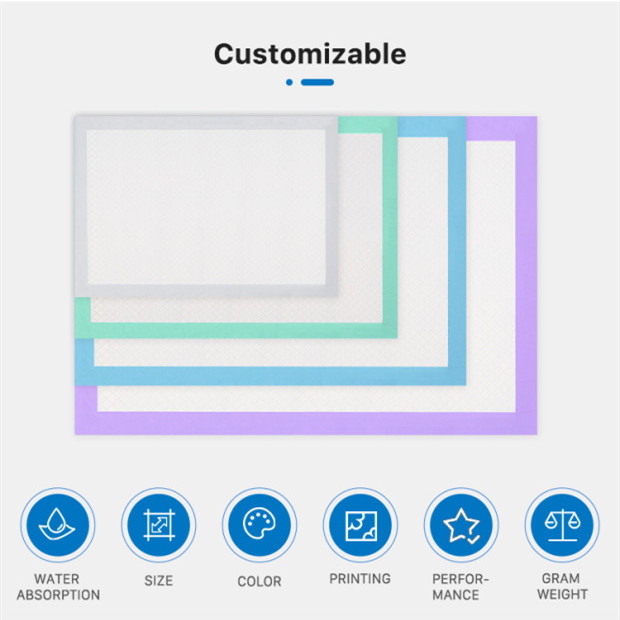 OEM Wholesale Disposable Absorbent Underpads 60x90cm Quilted Hospital Bed Pads