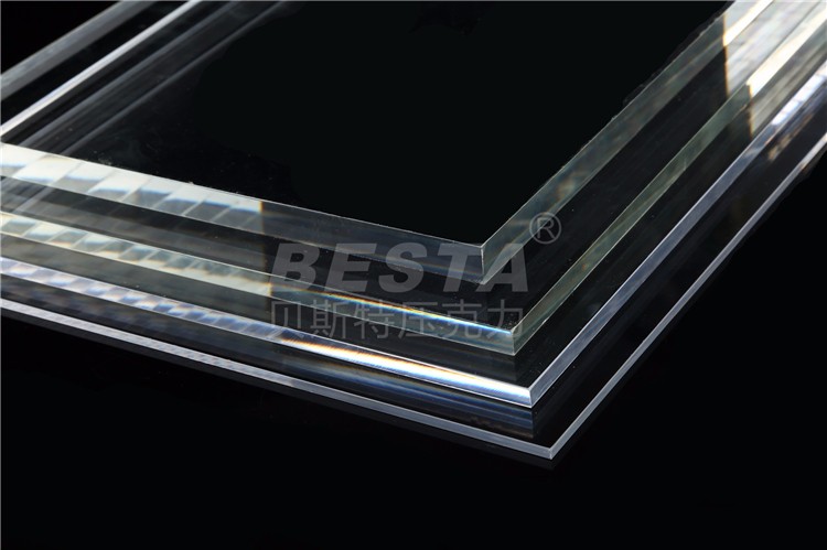 OEM 7mm 10mm Transparent Acrylic Sheets For Aquarium Weather Resistance