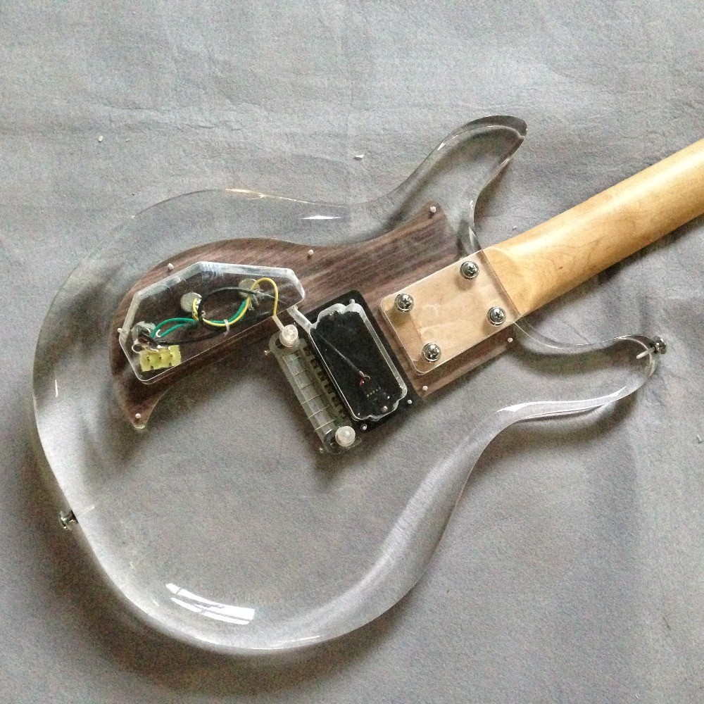 Acrylic body Dan Armstrong AMPEG Electric guitar Guitar