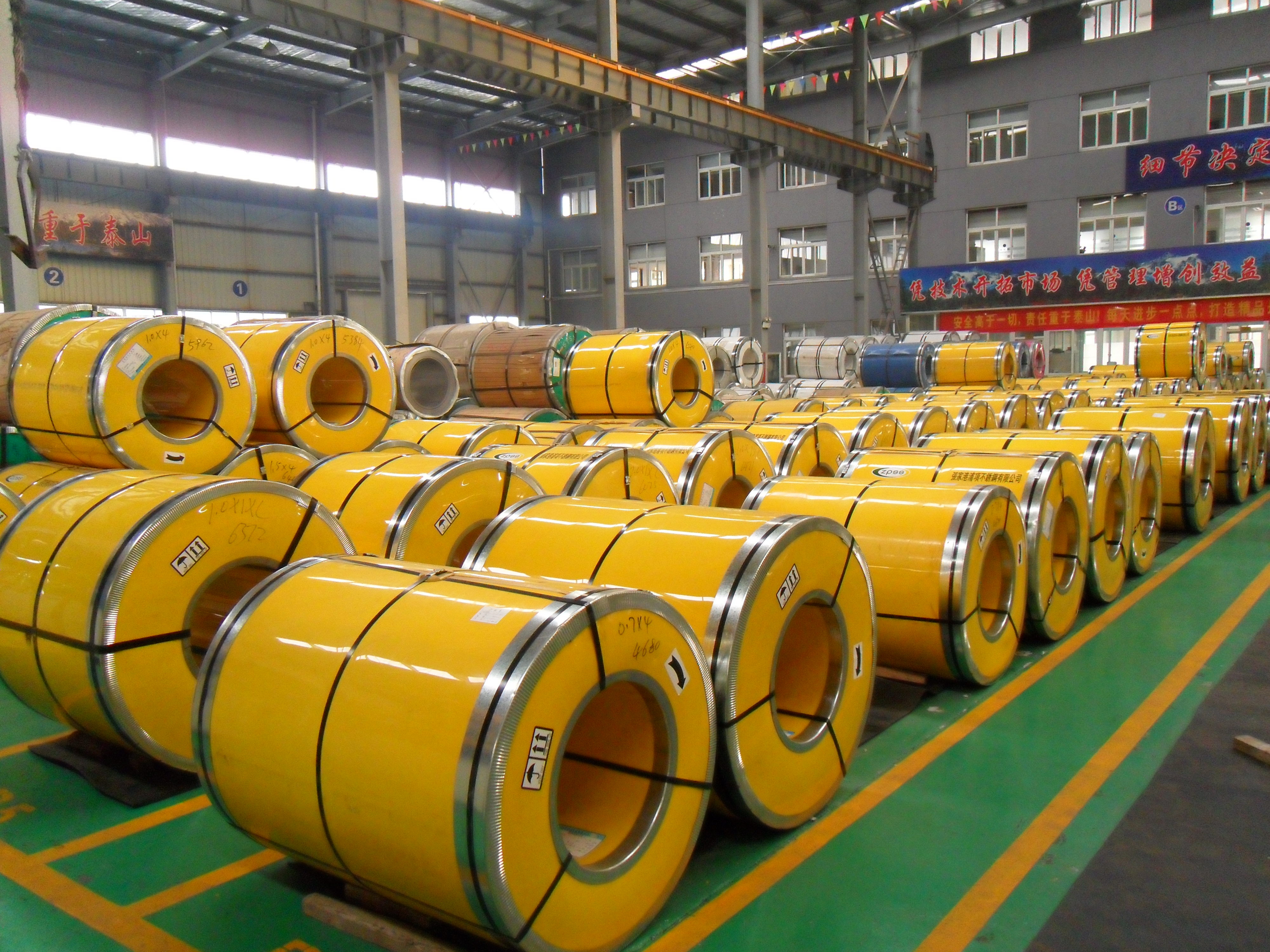 Cold Rolled Galvanized Steel Coils 600MM - 1500MM Width DX51D DX51D+Z