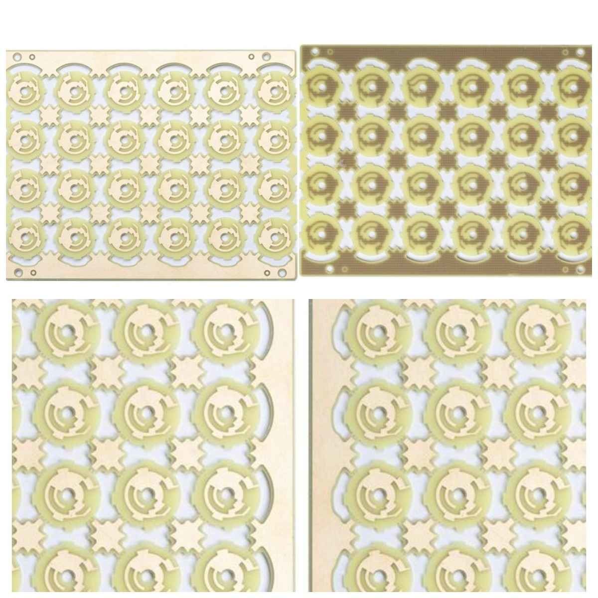Single Sided Ultra Thin PCB OSP One Layer FR4 TG130 0.2mm