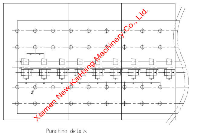Shelf System Upright Roll Forming Machine , Sheet Metal Forming Machine For Warehouse