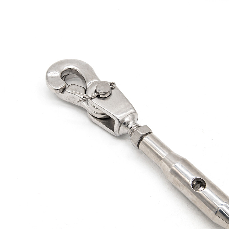 Seagoing Ship Turnbuckle Wire Rope Tensioner Adjusting Length