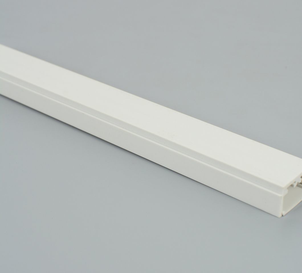 Factory Supply PVC Trunking Cable Channel 16X16 with Sticker Adhesive ABS/PP/PC/PE Co-Extrusion Plastic Profile