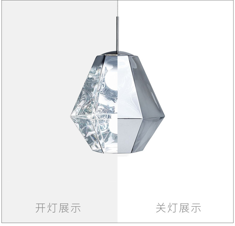 Modern Pendant Lights Designer Glass Hanging Lamp For Dining Room Bedroom glass shade lamps(WH-GP-165)