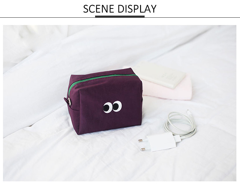 Waterproof Small Velvet makeup bag organizer