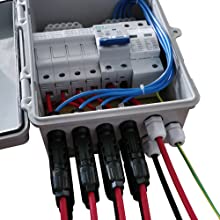 32A Solar String Combiner Box For RV Boats Solar Power System