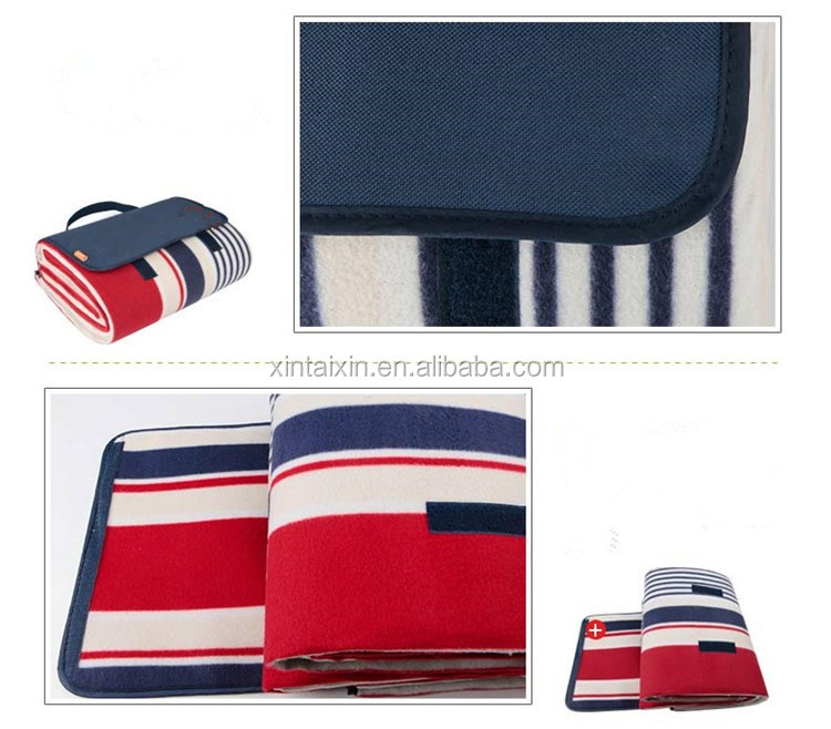 HIGH QUALITY outdoor fitness foldable waterproof picnic floor mat, folding beach mat