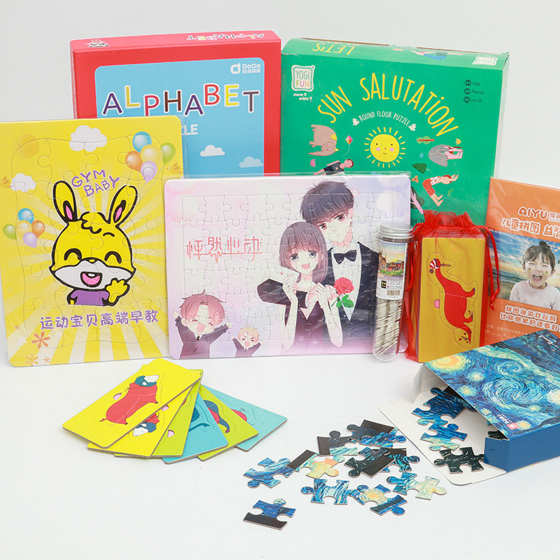 MDF Wooden Print Jigsaw Puzzle , Personalised 2000 Piece 500 Piece Jigsaw Puzzles