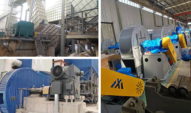 Industrial High Temperature Centrifugal Fan Carbon Steel Air Supply 2
