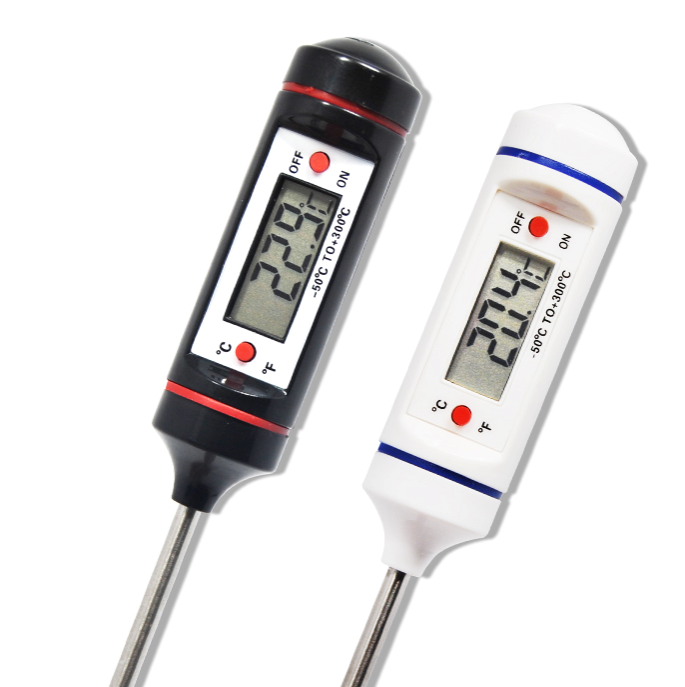 Digital Thermometer 304 Stainless Steel Probe Food Thermometer WT-1 -50 to 300C degree