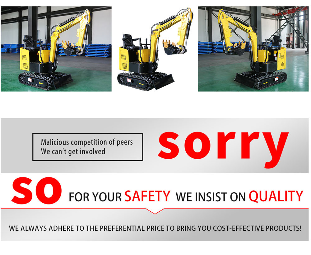 Electric Excavator Mini ZM10 Earth-Moving Machinery Small Household Excavators Wirh Spare Parts