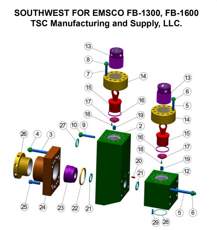 Weatherford E-2200 mud pump, E-447 mud pump, MP-16 mud pump, MP-13 mud pump, MP-5 mud pump, MP10 mud pump, MP10 mud pump