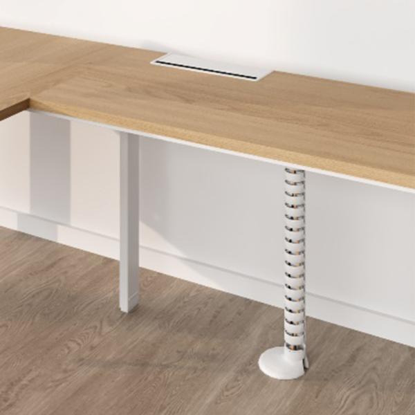 MC3.0 Ergonomic custom sized Office Manager Desk L-shaped desk with spacious desk area