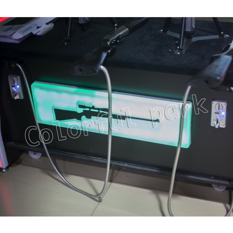 Annular ARC Screen Infrared Shooting Arcade Game Machine 400W