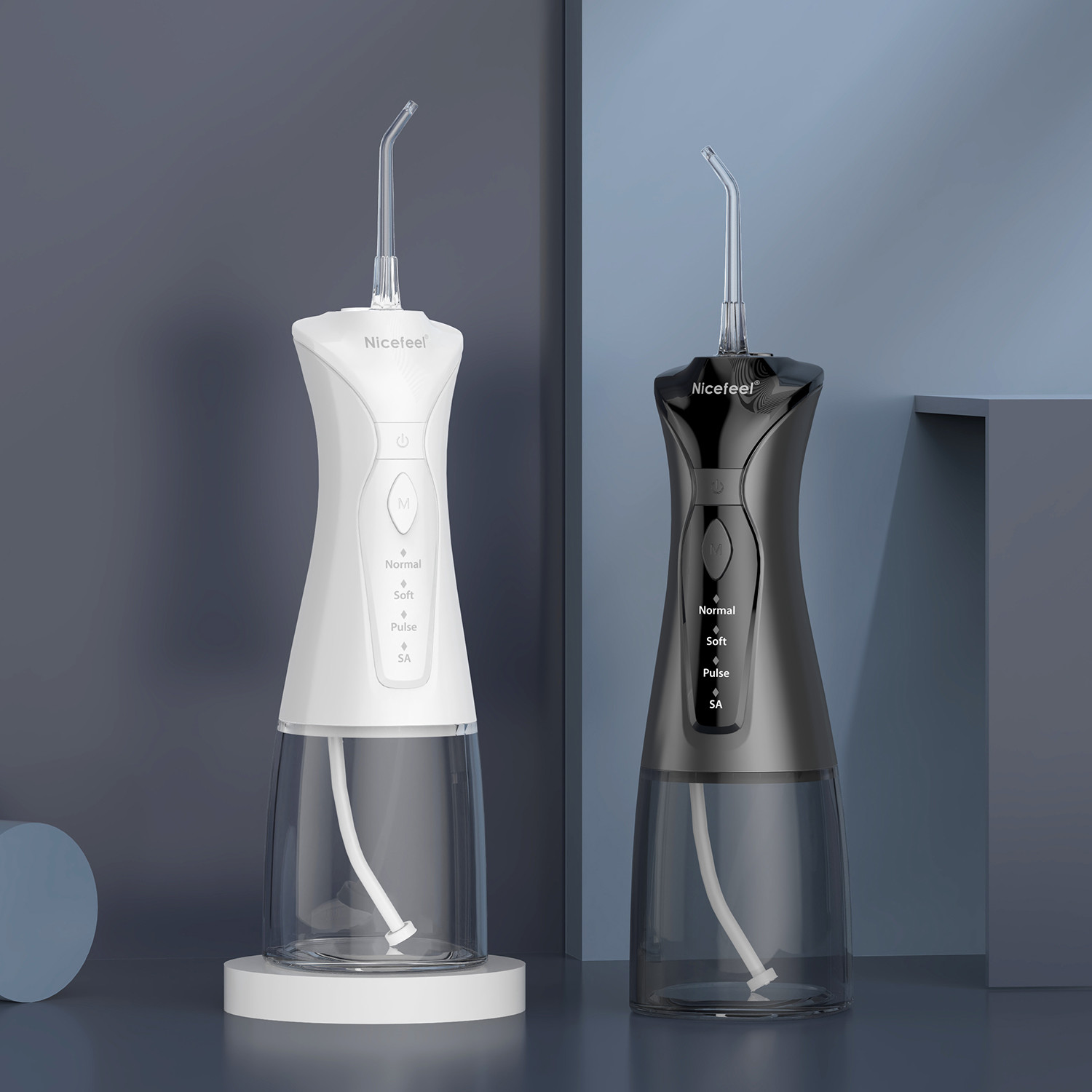 300ml Cordless Nicefeel Portable Oral Irrigator Dental Care With Nozzels