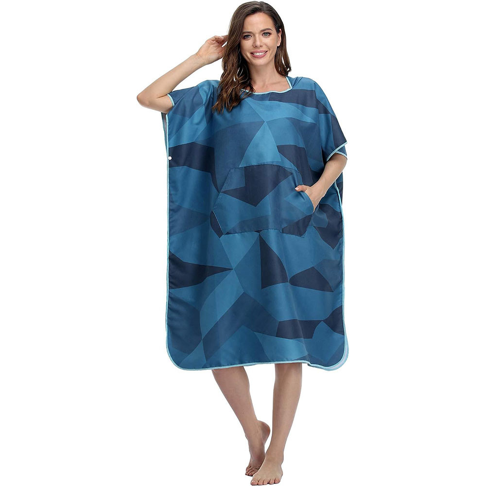 Custom Logo Digital Printed Microfiber Sublimation Quick Dry Sand Free Beach Towel