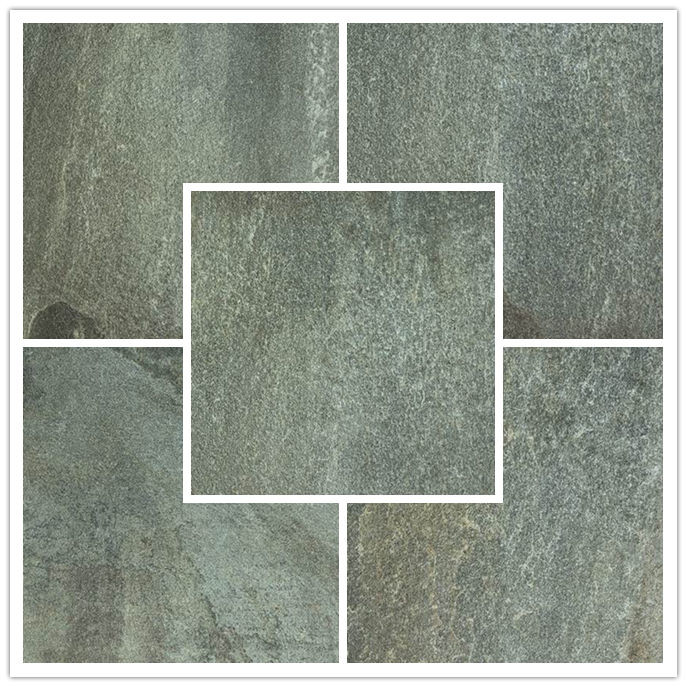 Decorative Porcelain Bathroom Tile / Eco Friendly Bathroom Shower Floor Tile