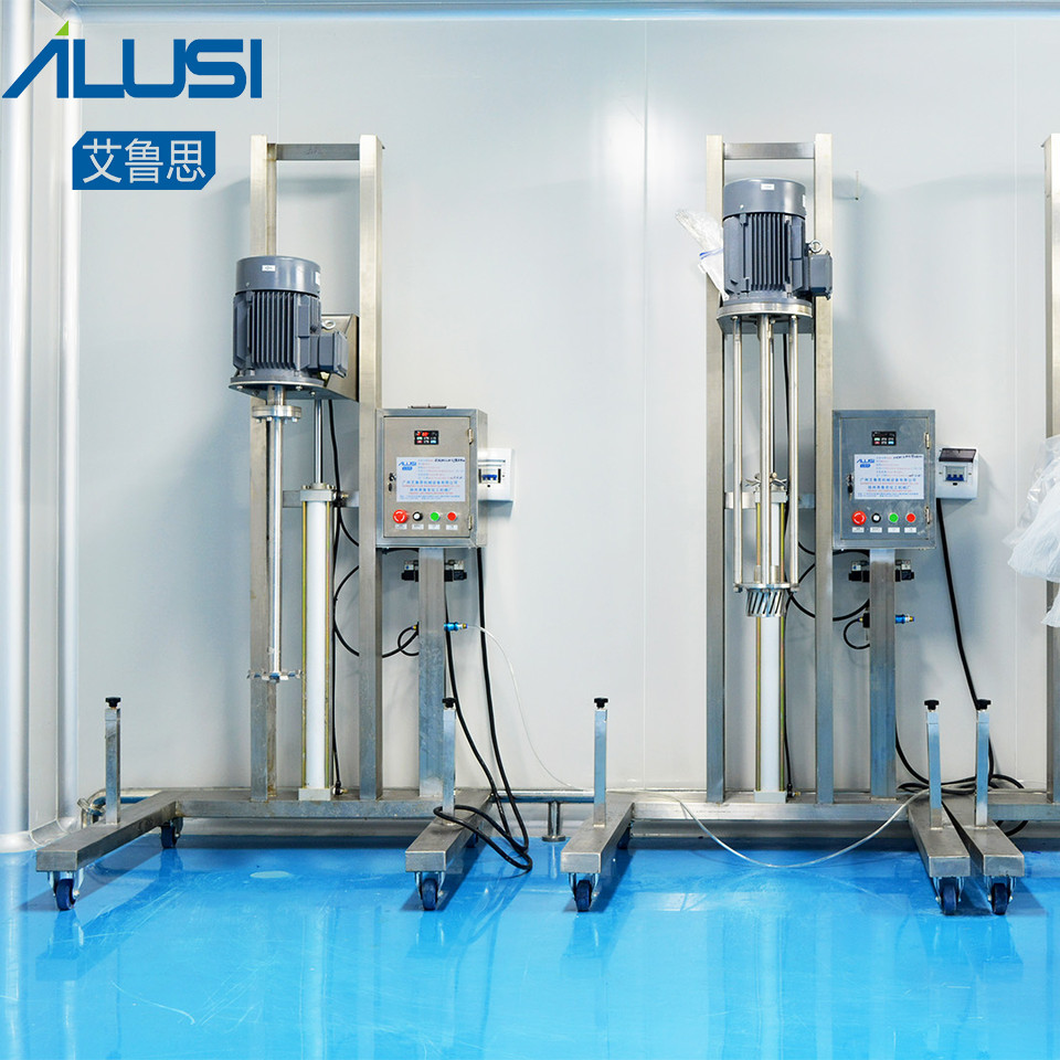 100L High Speed Dispersion Machine 4KW Pneumatic Lifting Paint Homogenizer Mixer