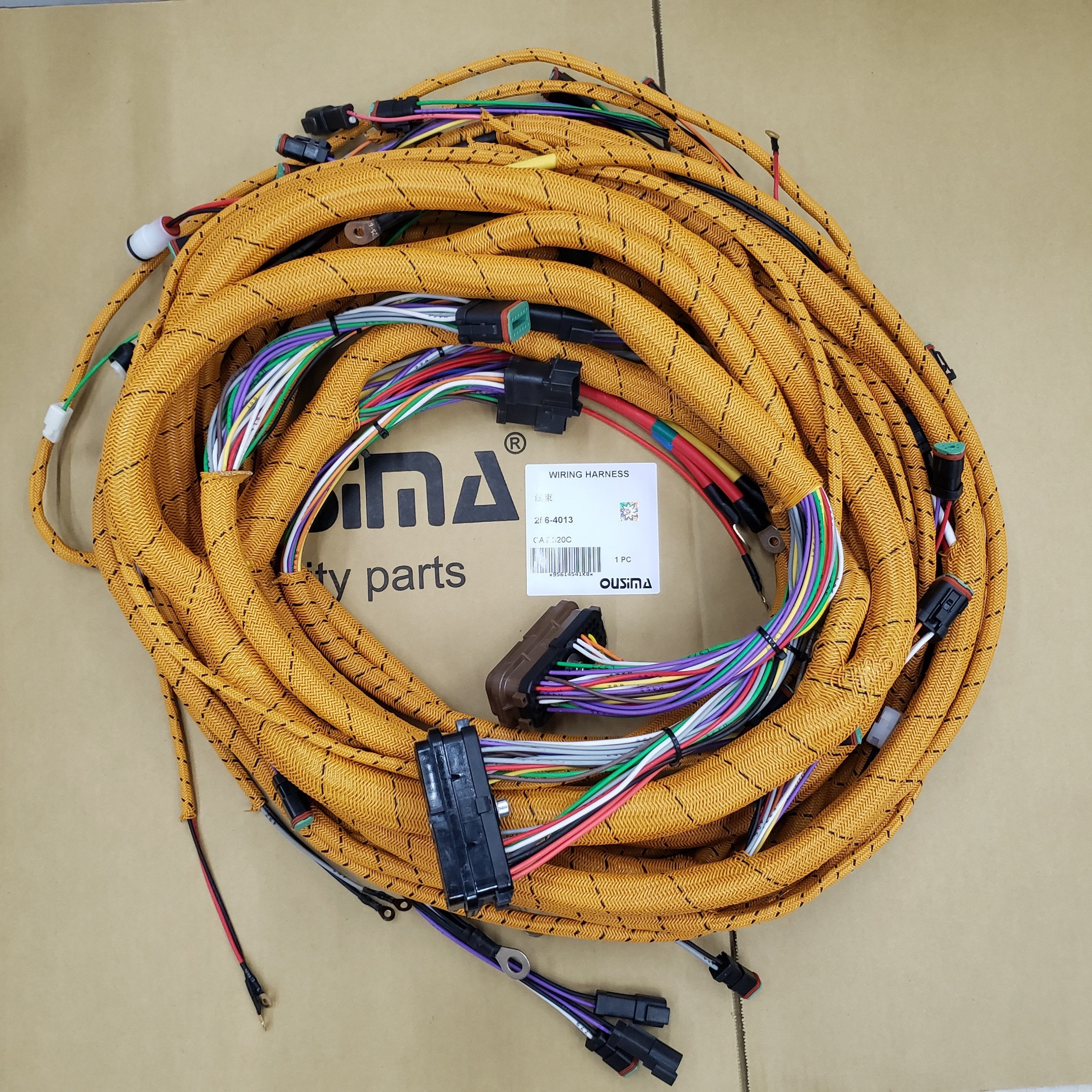 Chassis External Wring Harness 256-4013 2564013 For Excavator 320C