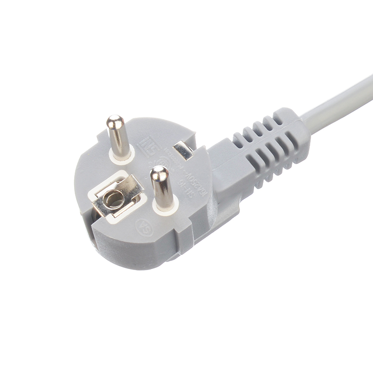 Cable Specification H05VV-F/H05RN-F 3x0.75-1.5MM2 VDE Standard Power Cable Grey or Customized for AC Computer Power Cord