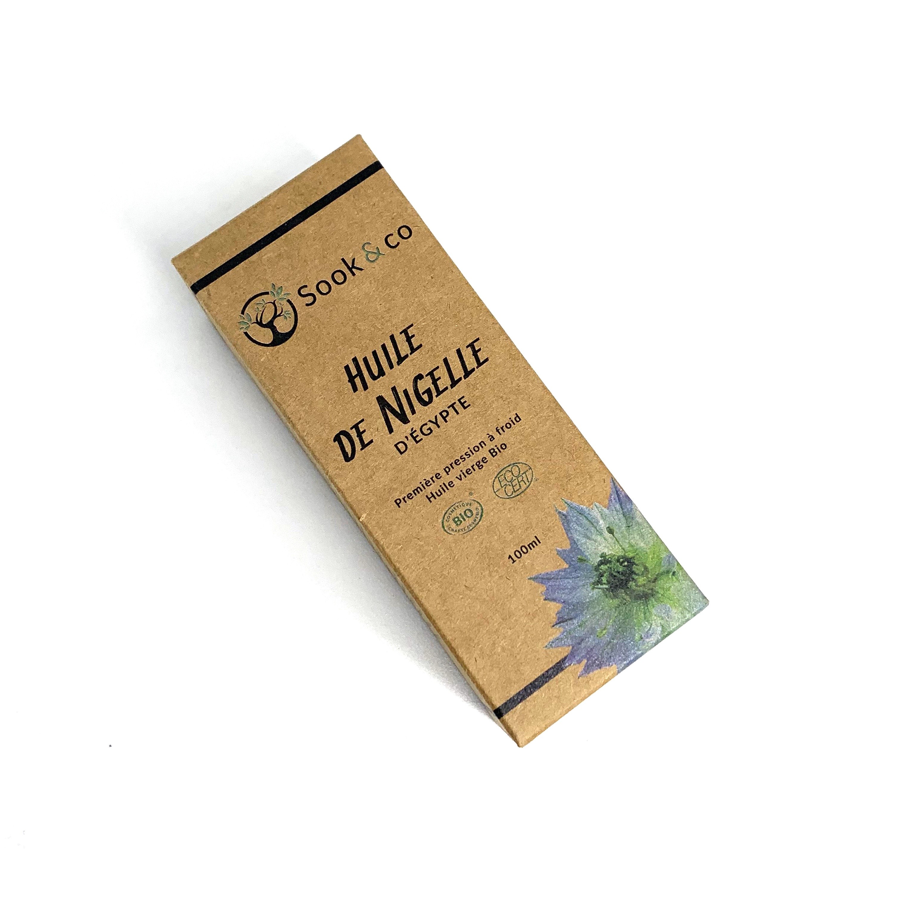 Black Recycled 300gsm Cosmetic Paper Box With Spot UV Printing