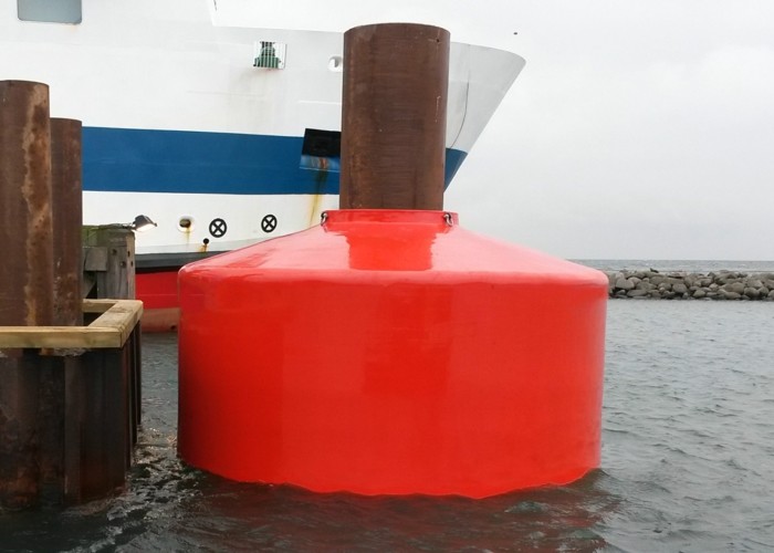 Small Sling Type Foam Filled Marine Fender Polyurethane Foam Boat Dock Fenders