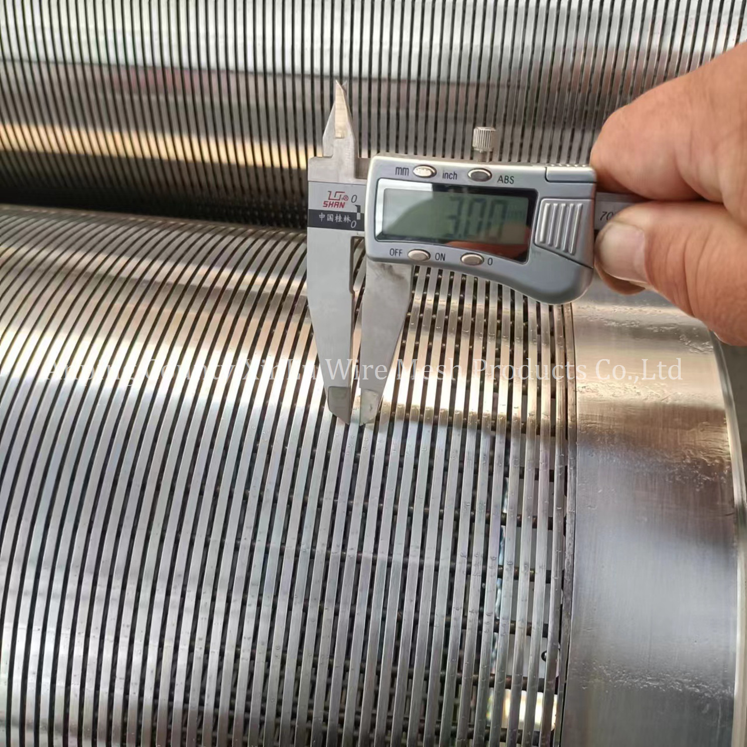 273mm 10-3/4" Water Well Screen Pipe With Wedge Wire Wrapped Continuous Slot