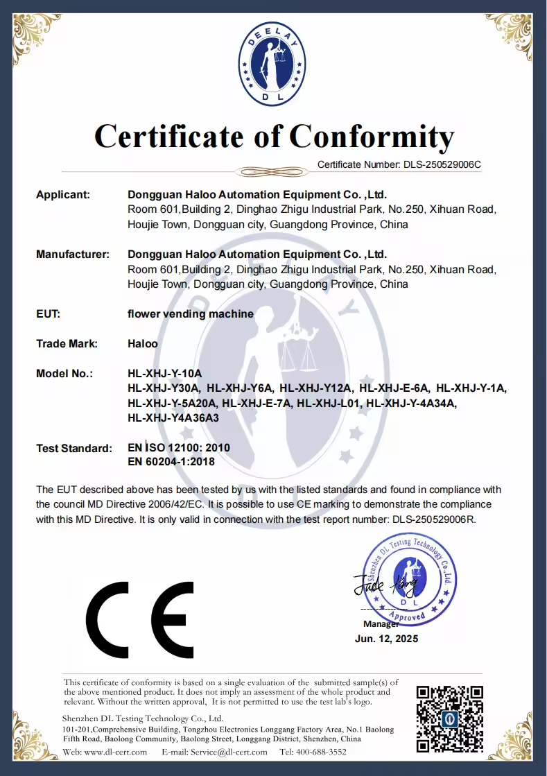 Flower Vending Machines for Sale | Low-Effort 24/7 Income for Your Business