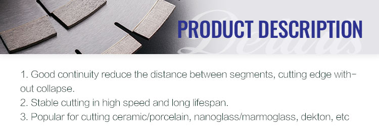 Long Lasting Diamond Saw Blades for Marble Granite and Dekton Cutting All Sizes