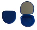 PP Plastic Dental Denture Box With Mirror