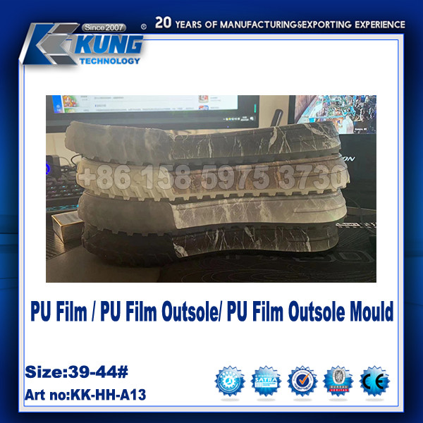 Sneaker PU Film EVA Outer Sole Non Slip PU Film Outsole Mould