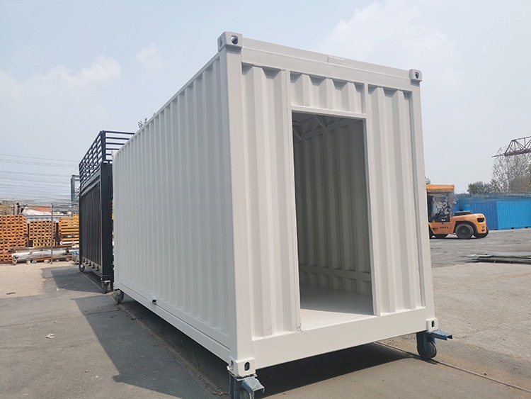 SPA-H Corten-A 20ft Electric Hydraulic Wing Flying Opening Dry Shipping Container Side Door with Side Open Design