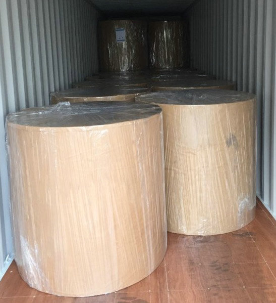 Recycled Pulp White Surface Brown back board 230g 300g Duplex Packaging Paper