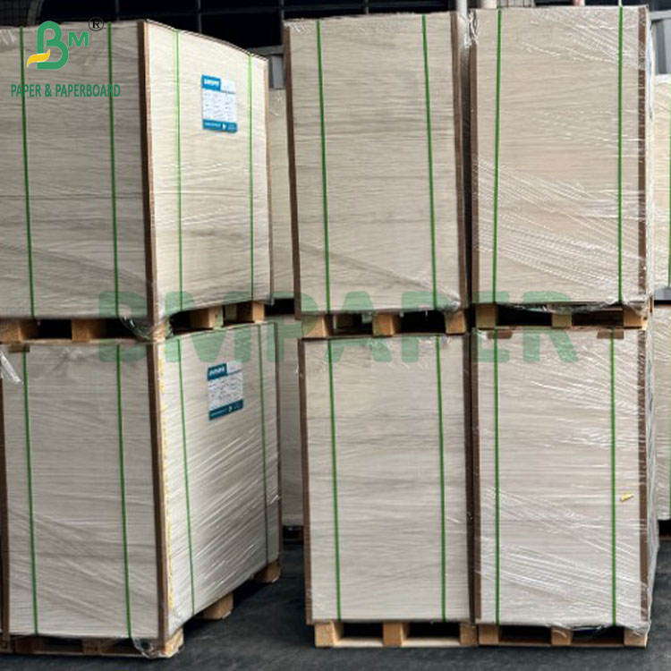 250gsm 275gsm + 15g PE Coated One Side Food Grade Paperboard For Frozen Food Packaging 740x1060mm 