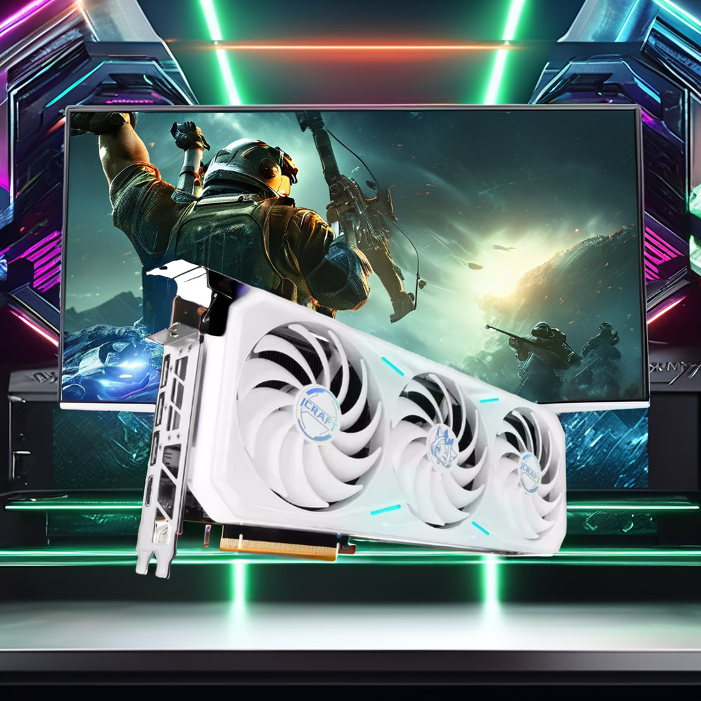 New Arrival 40 Series RTX 4070 Ti Gaming GPU 24GB N Vidia RTX 4070 with GDDR6 Video Memory Laptop Desktop Workstation