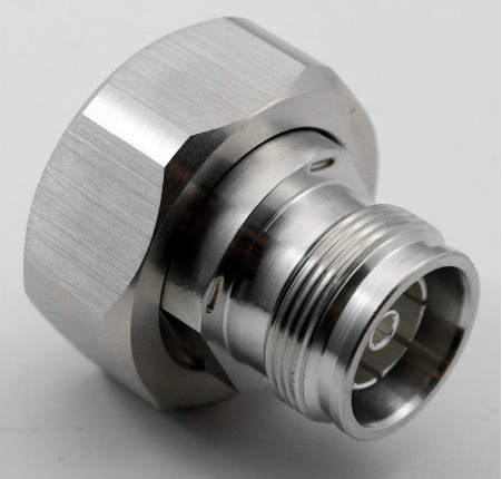RF adapter 4.3-10 female connector to DIN 7/16 male connector customized high quality all brass 50ohm