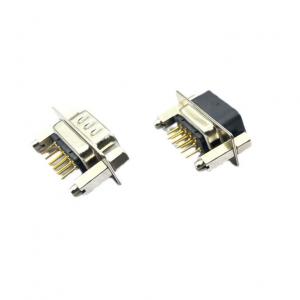Buy cheap 1.0AMP Male Female Right Angle D-SUB Connectors DB9 9pin PCB Mount product