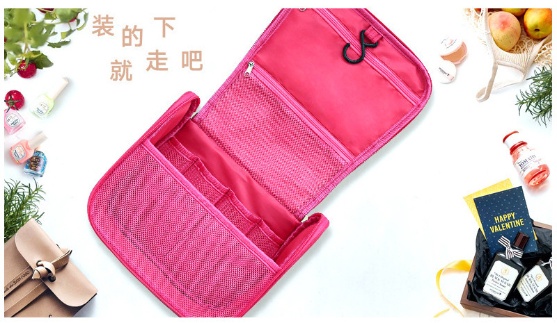 L22*D12*H20CM Multifunction Waterproof Oxford Travel Toiletry Bag