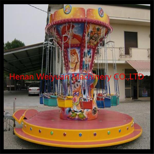 Regular Stock! outdoor fairground amusement rides small flying chair 12 seats