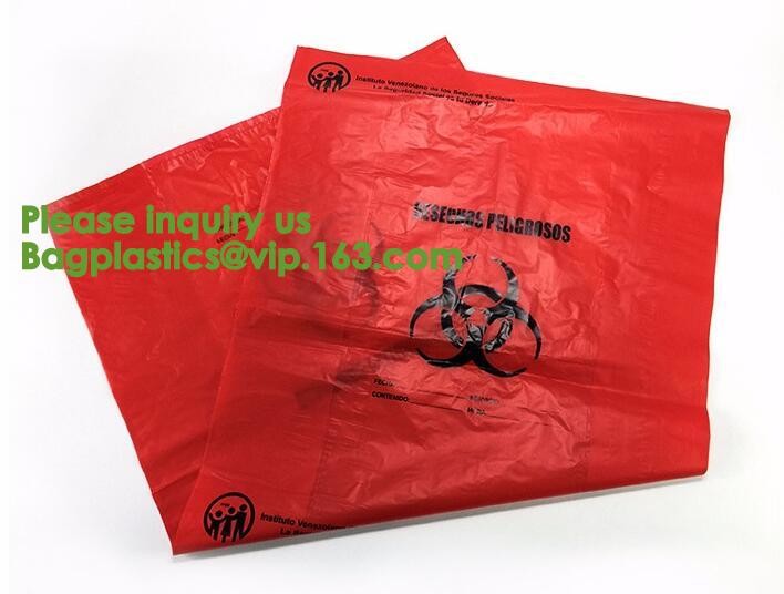 Lab, Hospital, Healthcare, Safety, Infectious, Medical Waste Disposal Warning Label Sterilization Indicate