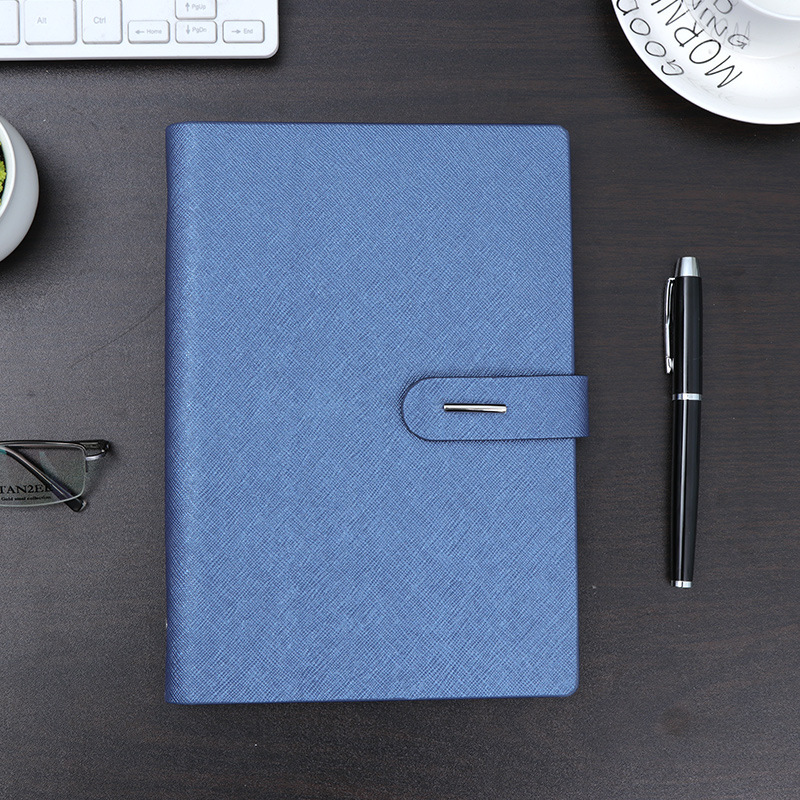 2022 Monthly Planner Hardcover Customized Leather Notebook Gift Set Executive Agenda