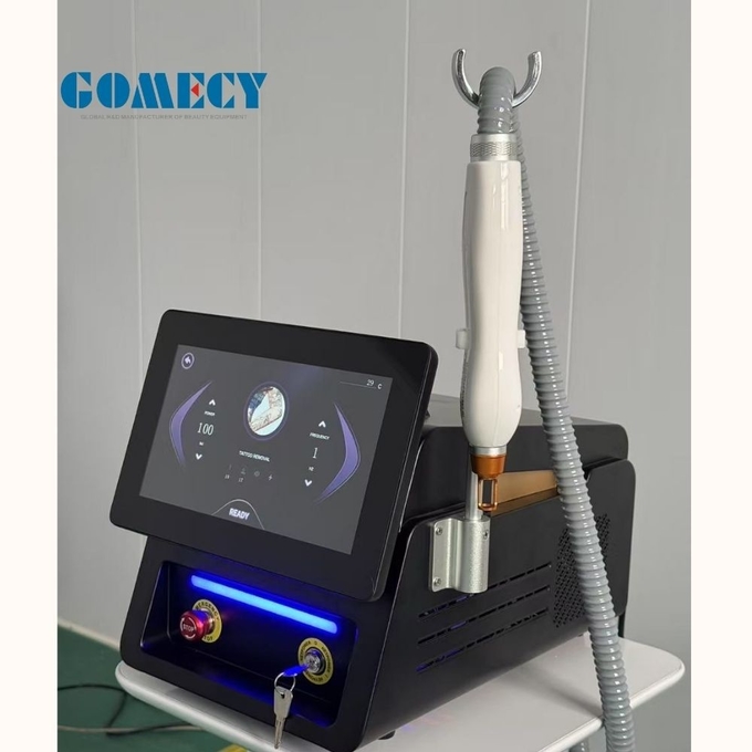 Q Switched ND Yag Laser Machine 2000W High Energy And 6 Functions 100-2000J For Remove Age Pigmented Birthmarks