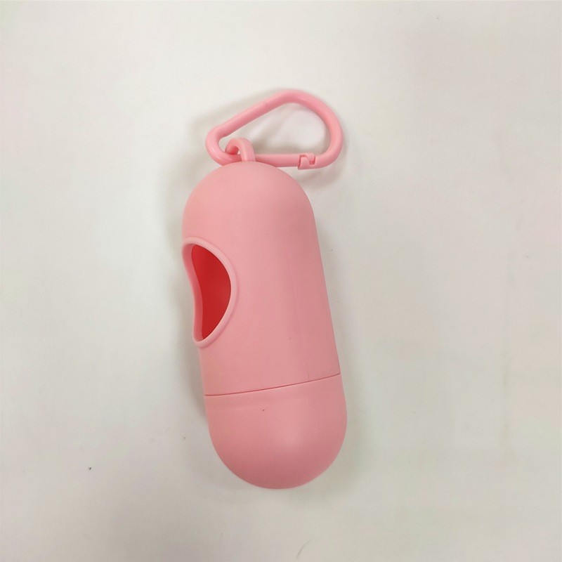 Pet Garbage Bag Biodegradable Materials Poop Pickup Dog Poop Bag Capsule Dispenser