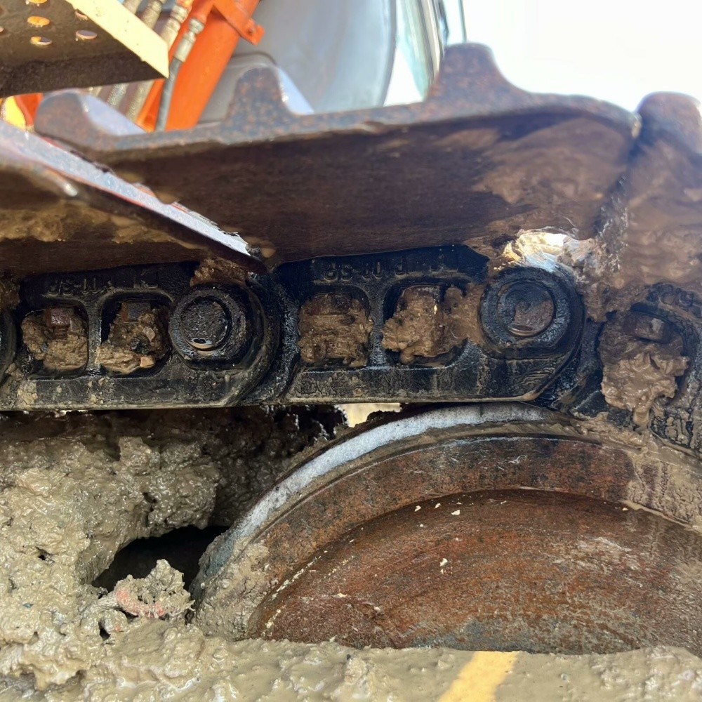 12ton Used Excavator Hitachi ZX120 Heavy Duty Road Construction