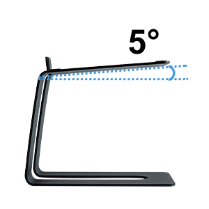 Professional Metal/Aluminum Non-folding Rack for White Studio Monitor Speaker Stands